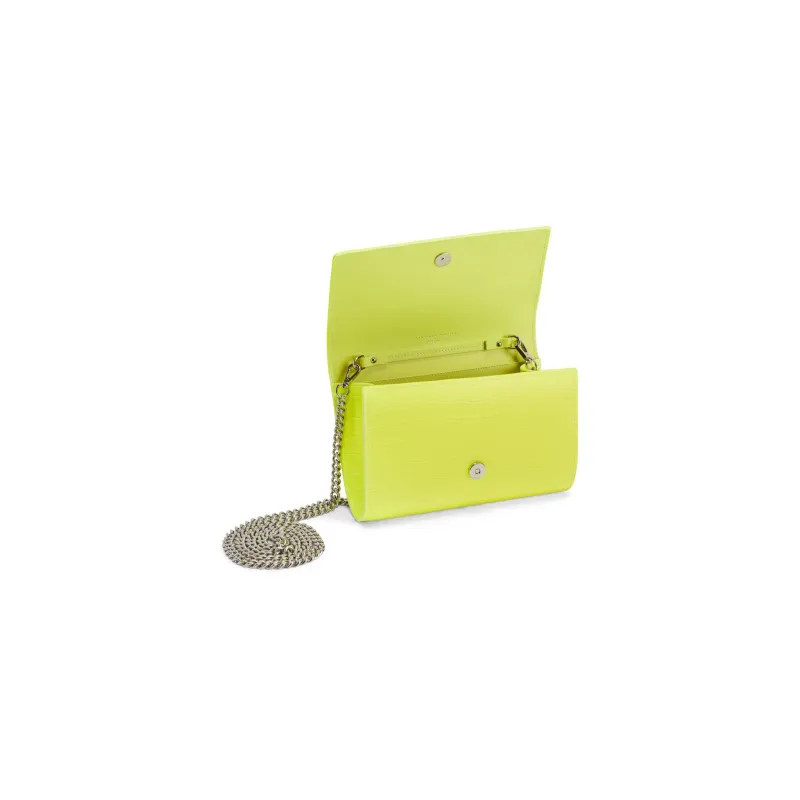 Giuseppe Zanotti Wendy Crocodile effect Clutch Bag-3