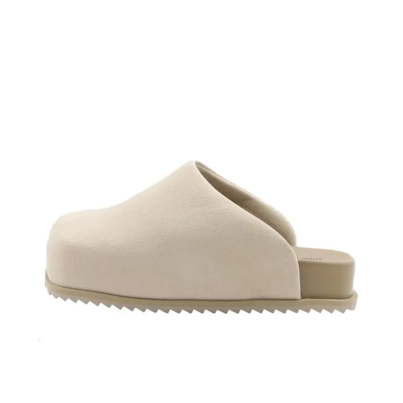 YUME YUME Wrap toe Slippers Women's Beige-0