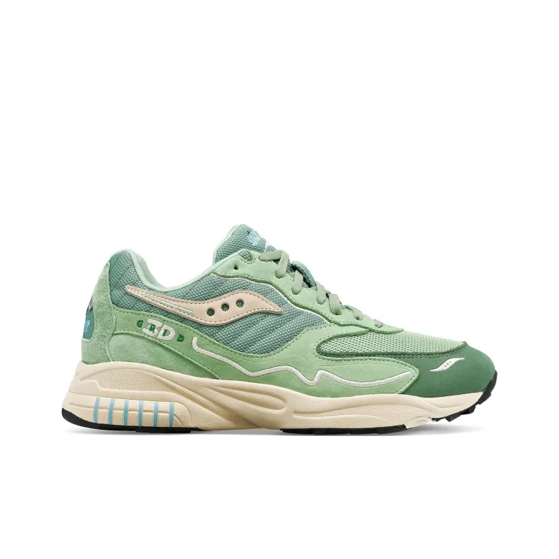 saucony 3D Grid Hurricane Premium 'Green Cream'-1