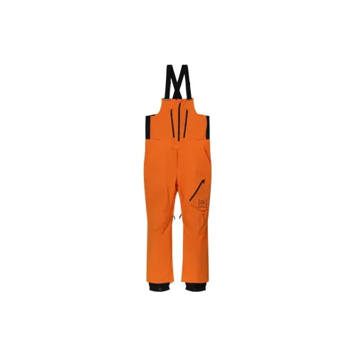 BURTON Ak Cyclic Bib Ski Pants Men Orange