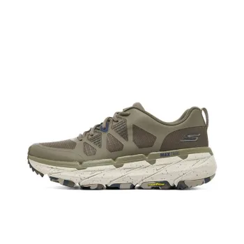 Skechers Cushioned Wear Resistant Water Resistant Low Top Casual Running Shoes Men's Brown