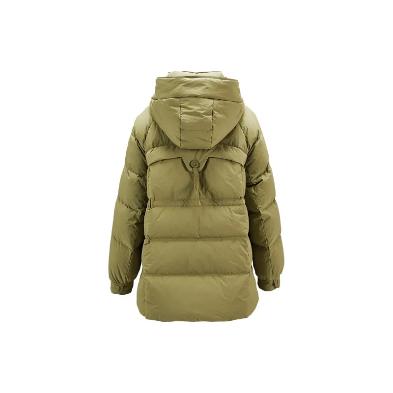 XIANGYING Down Jacket Women's Fruit Green-1