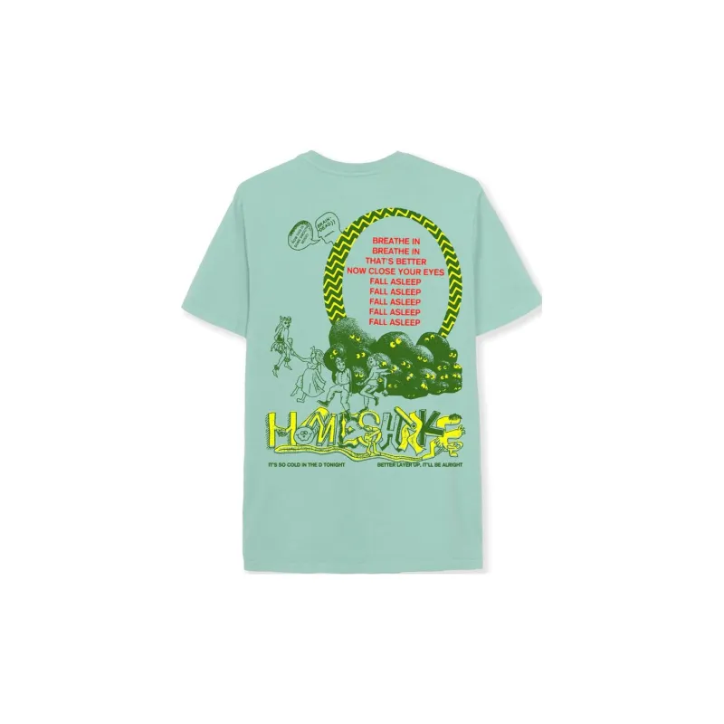 Brain Dead HOMESHAKE HAIRCUT EP T-SHIRT T-Shirt Unisex Green-1