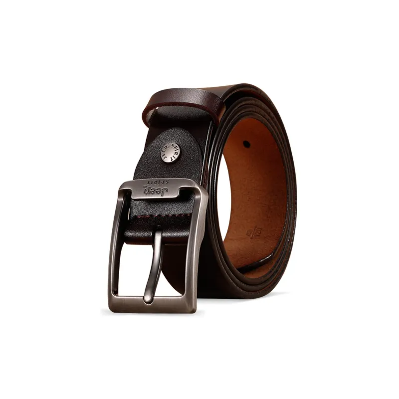 JEEP SPIRIT Leather Belts Men-0