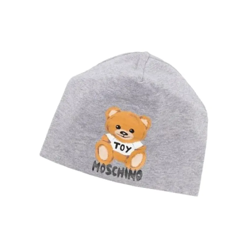 MOSCHINO Teddy Bear Print Beanie-1