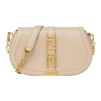 FANSIZHE Calfskin Crossbody Bag Shoulder Bag Women's Beige