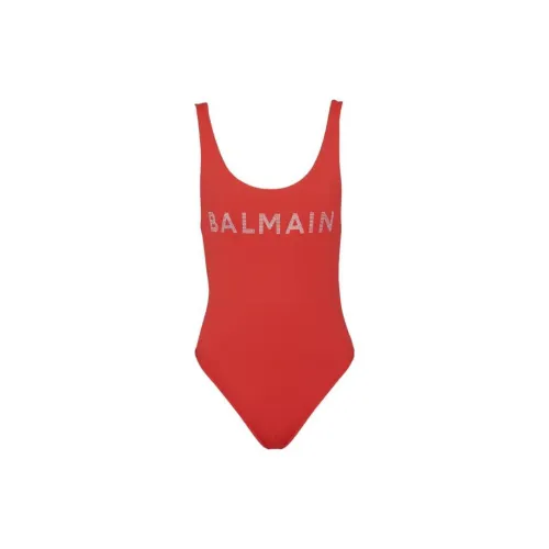 BALMAIN One-Piece Swimsuits Women's Red