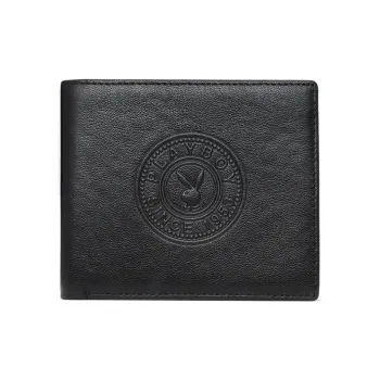 Playboy Cow Leather Wallet Men's
