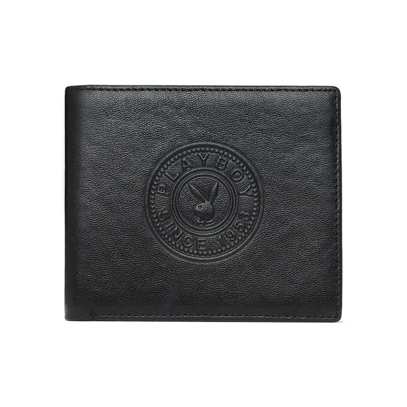 Playboy Cow Leather Wallet Men's-0