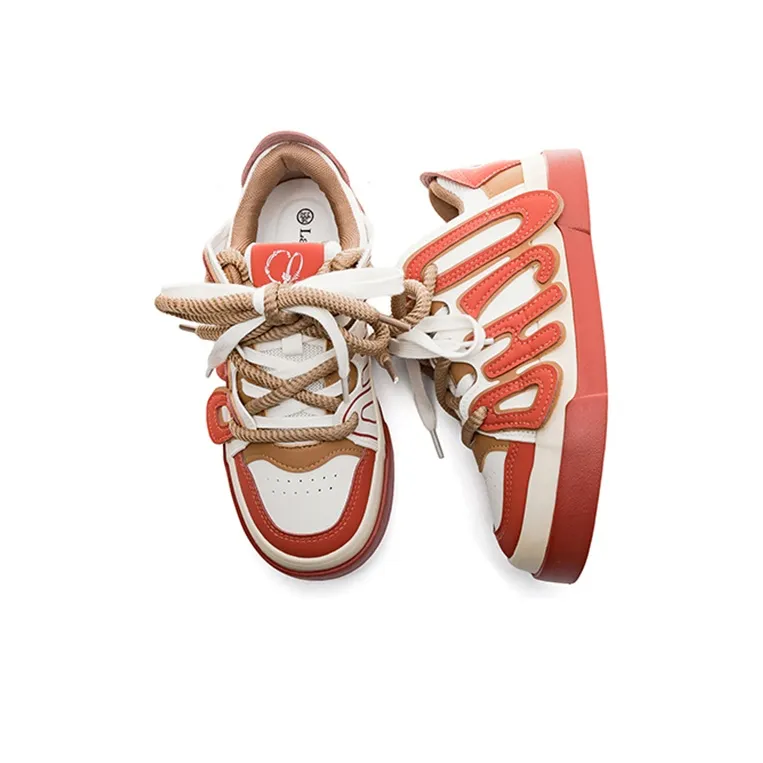 La Chapelle Height Increasing Lightweight Low-Top Skateboard Shoes Women's-22