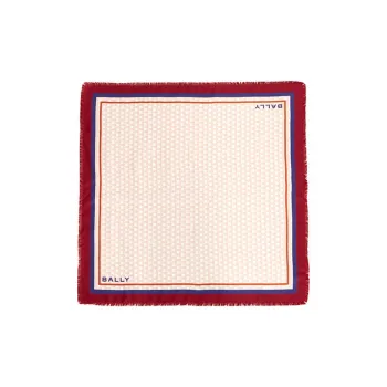 BALLY Silk Scarves Women's Pink