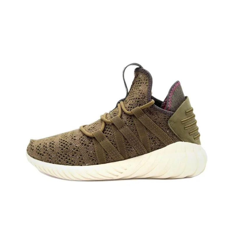 Adidas Originals Tubular Slip Resistant Mid Top Casual Shoes Men's Brown-0