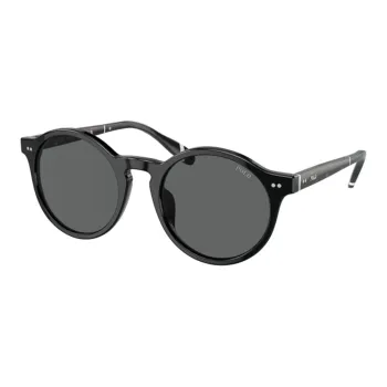 Polo Ralph Lauren Plastic Round Sunglasses Men's Black