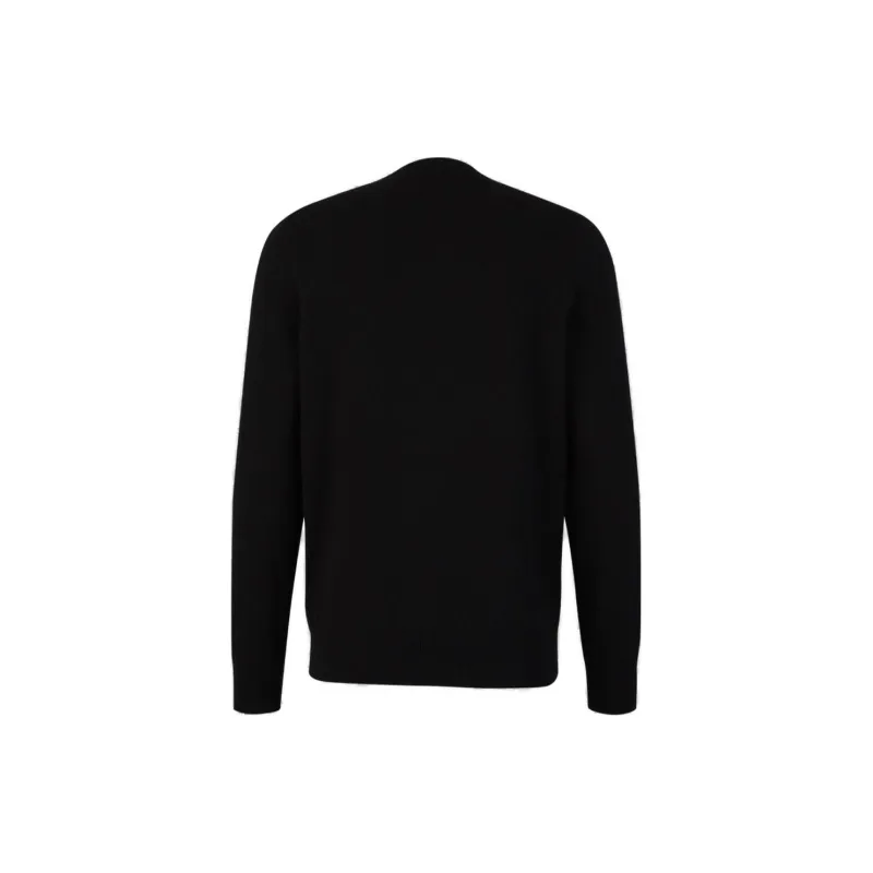 Alexander McQueen Logo Embroidered Crewneck Jumper-1
