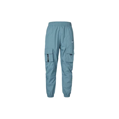 Nike Knitted Sweatpants Men Blue