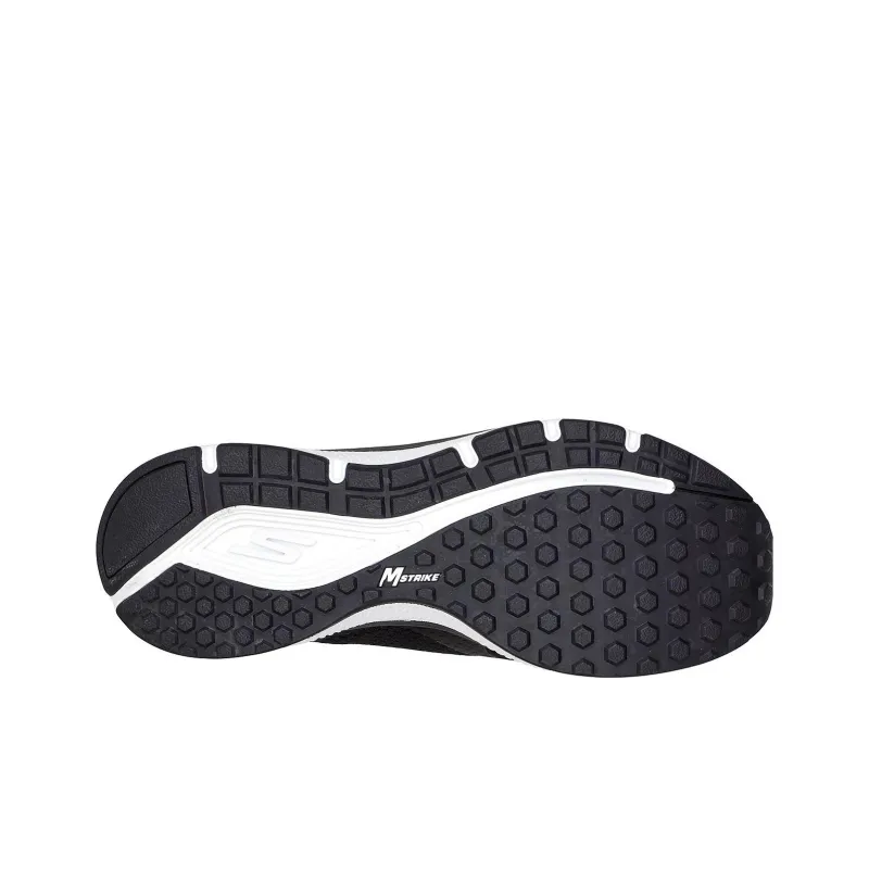 Skechers Go Run Consistent Running Shoes Men Low Top Black/White-4