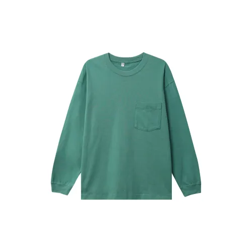 UNIQLO T-Shirts Men Green