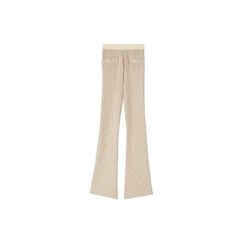 PALM ANGELS Casual Pants Women's White Gold