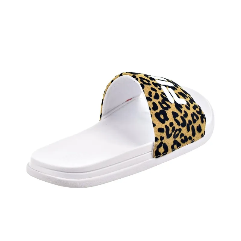 FILA DRIFTER Rubber Sole Abrasion-Resistant Slide Slippers Women's Yellow-2