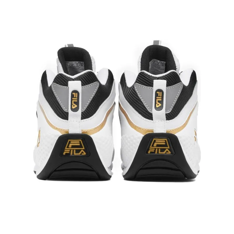 FILA Grant Hill 3 High-Top Running Shoes Men's White-4