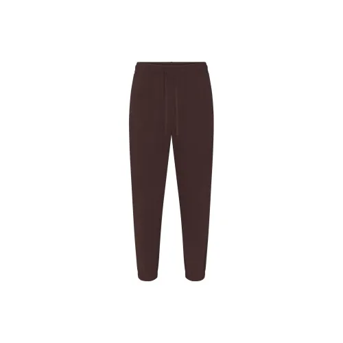 Skims FW23 MENS Series Casual Pants Men ESPRESSO/Dark Coffee Color