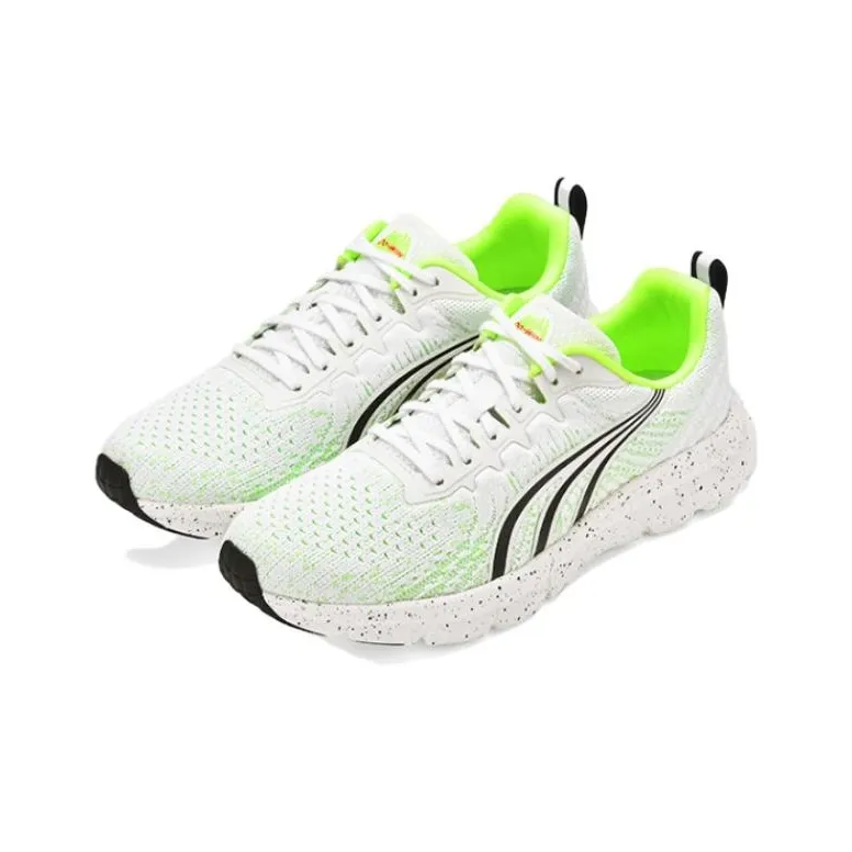 DO WIN Critical 1st Generation Breathable And Wear resistant Low Top Running Shoes Unisex White Yellow-1