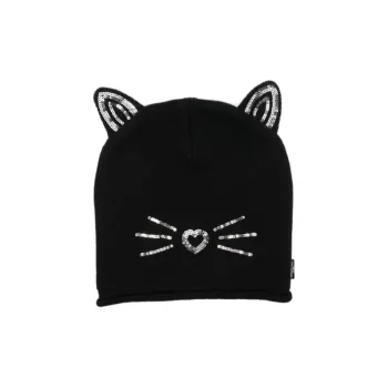 KARL LAGERFELD Beanies Kids' Black