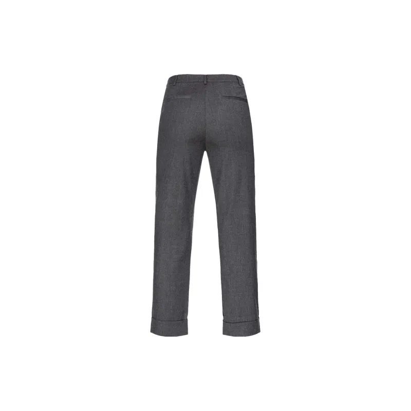 PINKO Pantaloni In Flanella Casual Pants Women's Gray-1