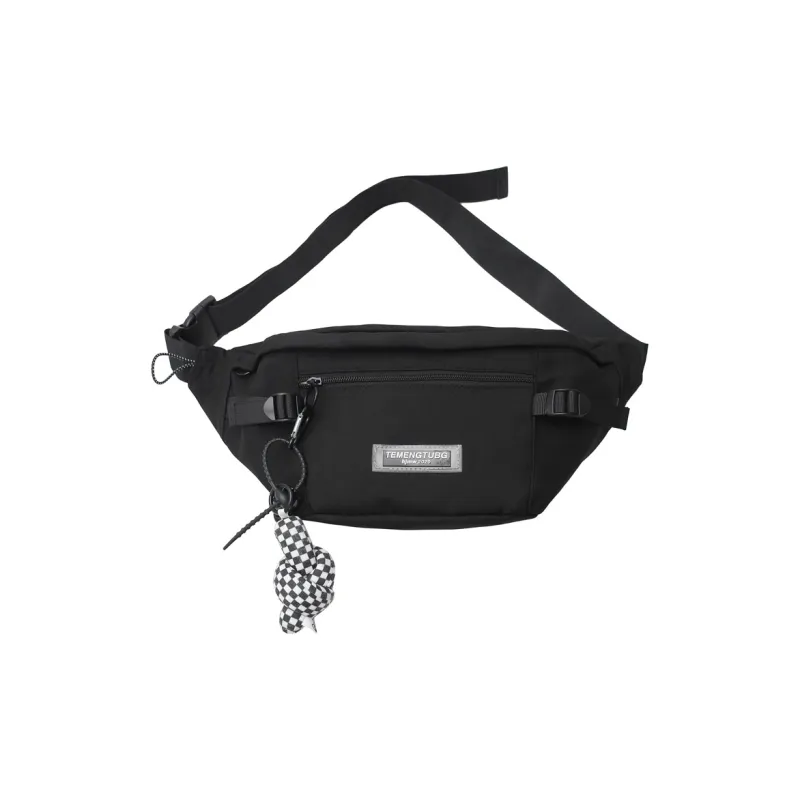 NIGEER Nylon Sling Bag Regular Unisex Black/White/Brown/Blue-0