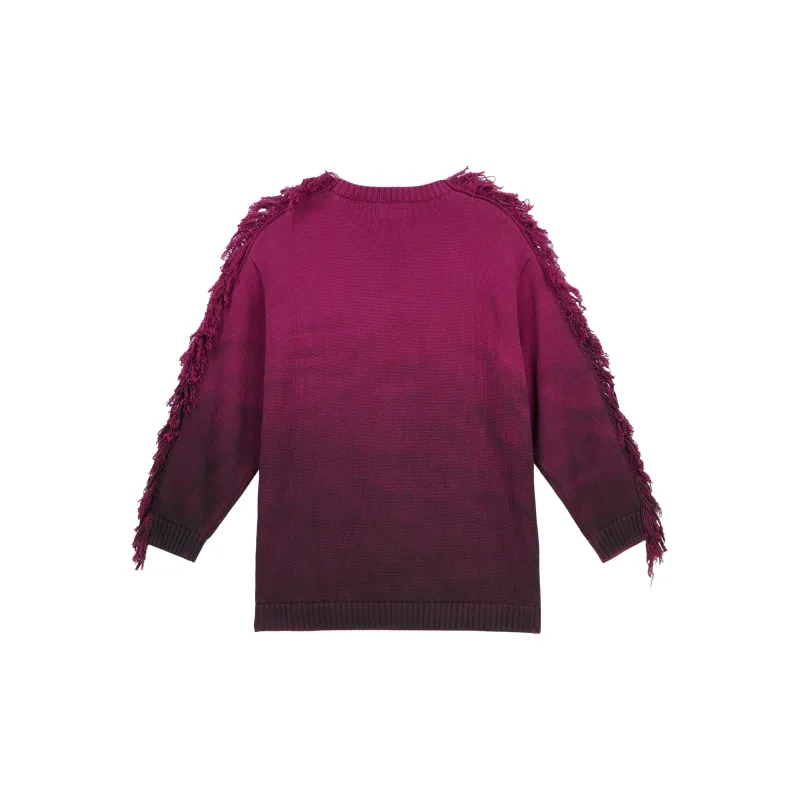 VANN VALRENCÉ Sweaters Unisex Berry Purple-1