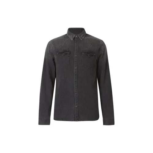 ALLSAINTS Flaxton Denim Shirt