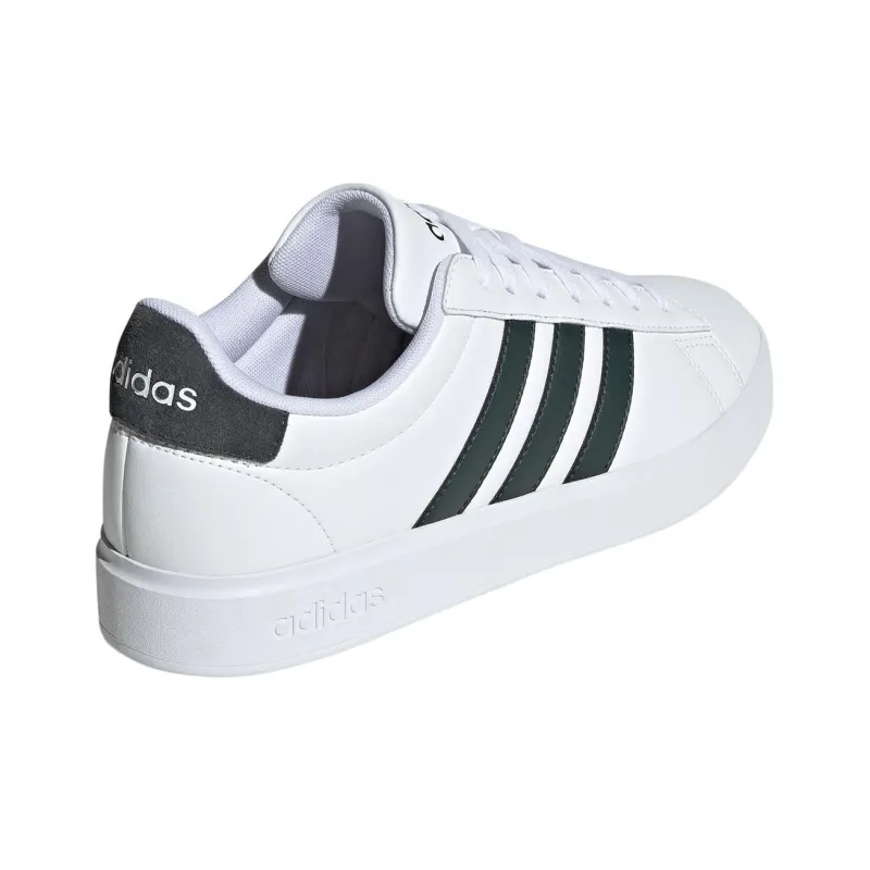 Adidas Grand Court 2.0 Cloud White Shadow Green Carbon-3