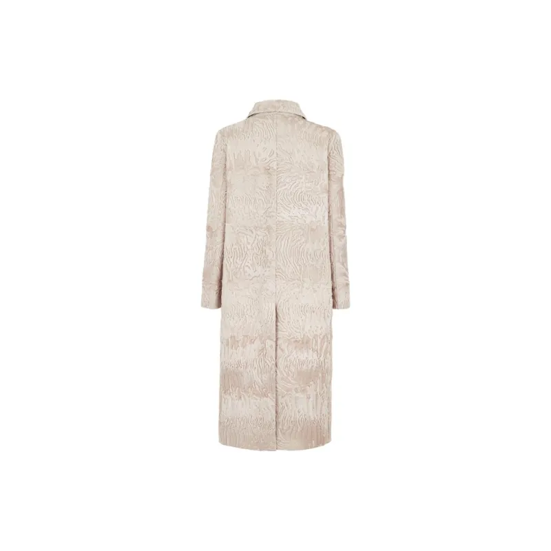 FENDI Coats Women's Beige-1
