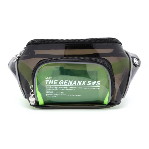 GENANX Fanny Packs Black