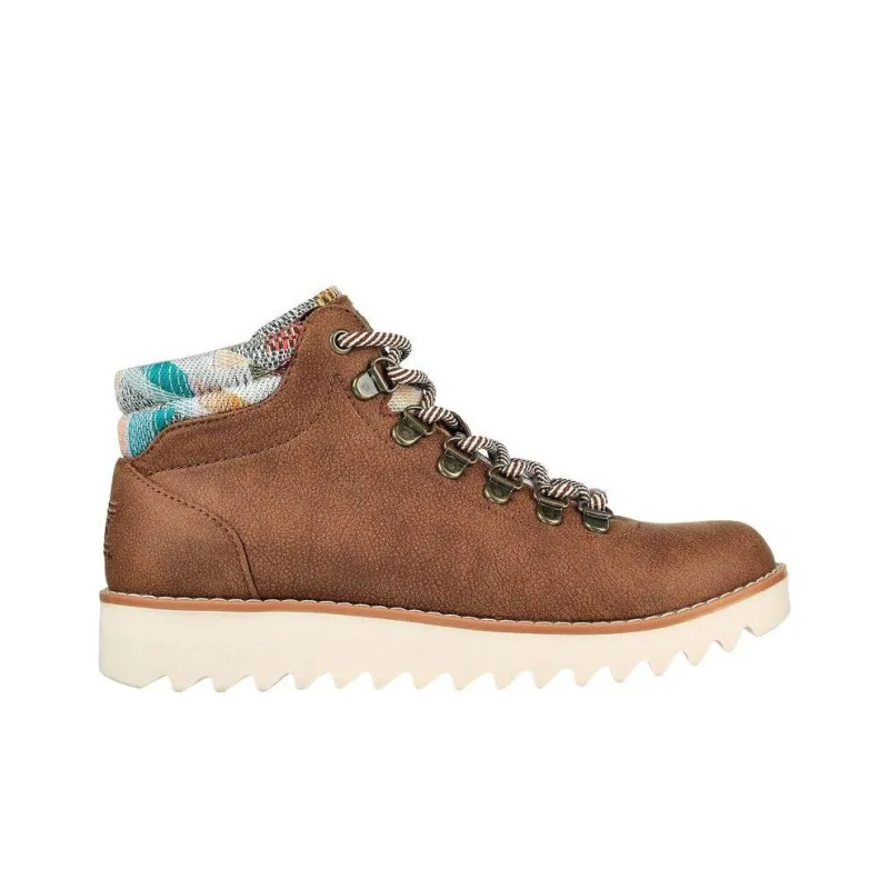 Skechers Bobs Mountain Kiss Ankle Boots Women's Brown-1