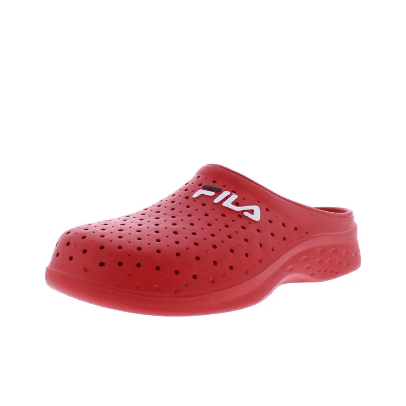 FILA Impel Slide Clogs Men's Red-0