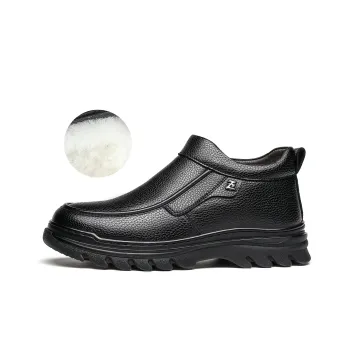 CHINT Men's Casual Shoes Men Low-Top Black
