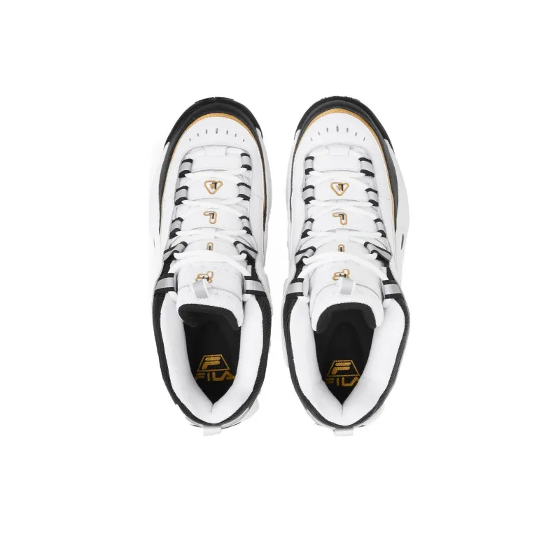 FILA Grant Hill 3 High-Top Running Shoes Men's White-3