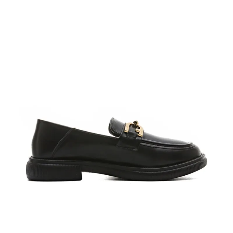 Warrior Loafers Flat Women's Black-1