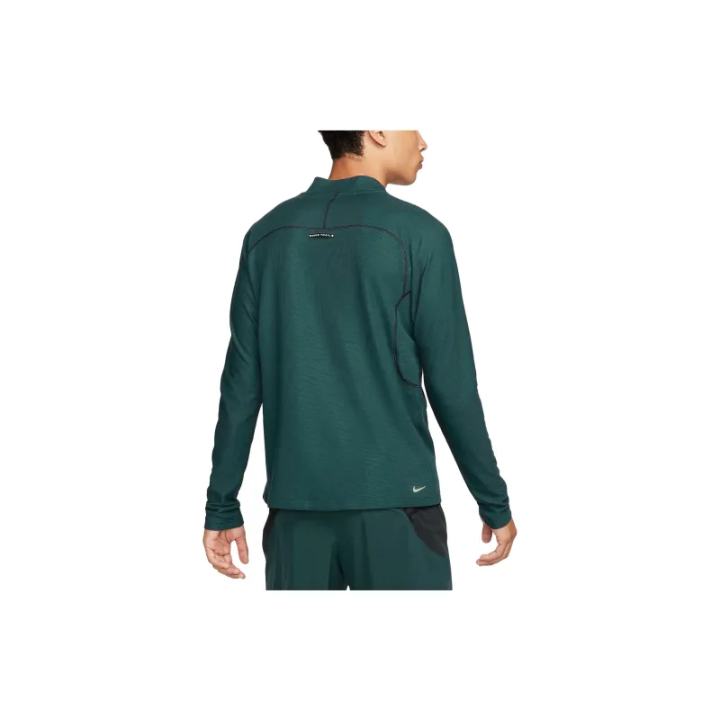 Nike Dri-FIT Long-Sleeve Running Top T-Shirt Men's Green-1