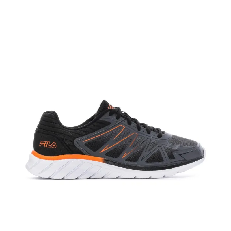 FILA Memory Superstride 6 Cushioning Wear-Resistant Low-Top Casual Shoes Men's Black-1