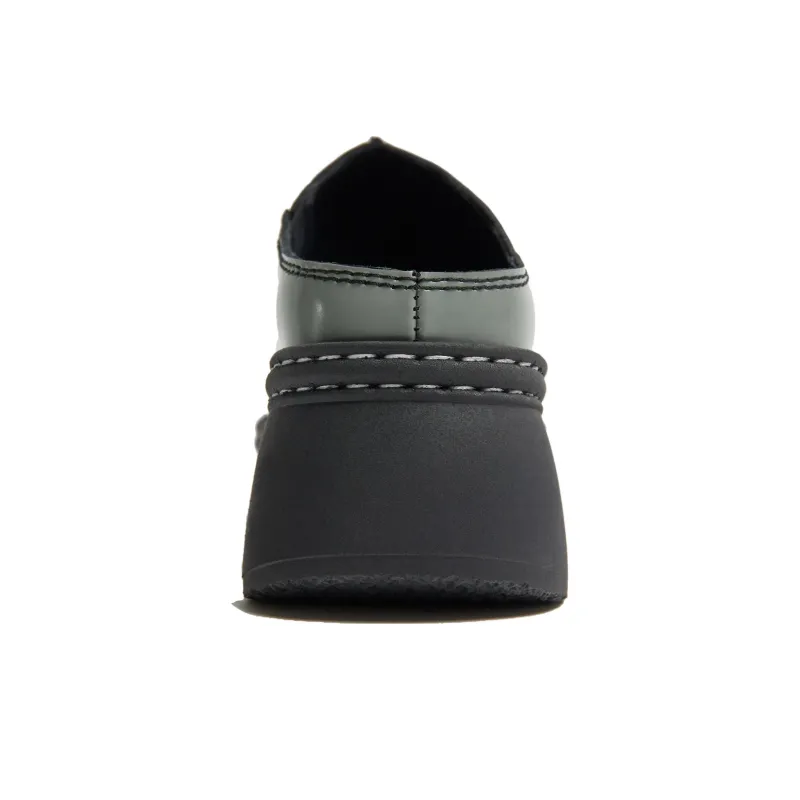 MIISTA Rubber Sole Wrap-toe Slippers Women's Gray-4