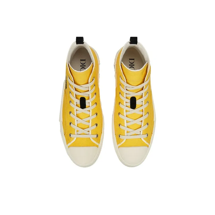 DIOR B23 High Top AsteroDIOR Yellow-3