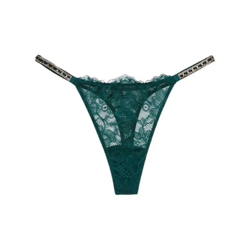 VICTORIA'S SECRET Underpants Women's 1 Pack Ivy Green-0