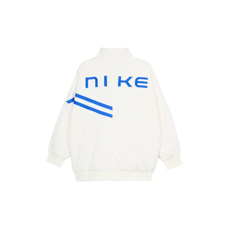 Nike Velvet Jackets Women's Light Ivory White-1