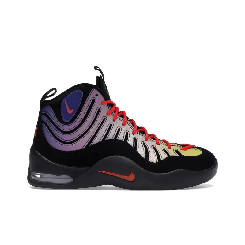 Nike Air Bakin 'Supreme Black Speed Red Multi Color'-1