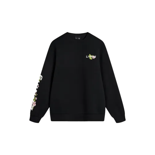 LINING Sports Life Collection Sweatshirts Women's Black