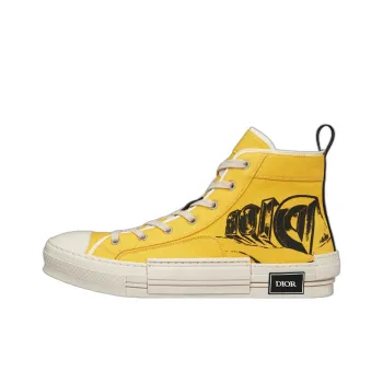 DIOR B23 High Top AsteroDIOR Yellow