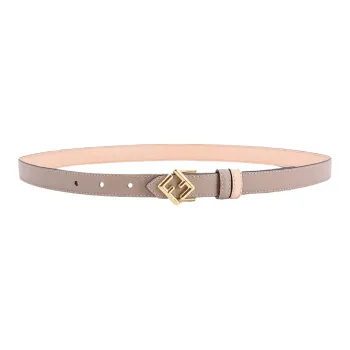 FENDI Monogram Leather Belt