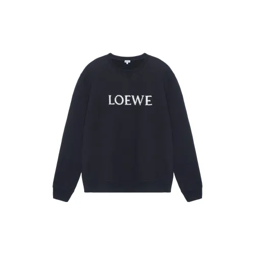 LOEWE SS23 Sweatshirt Men Black